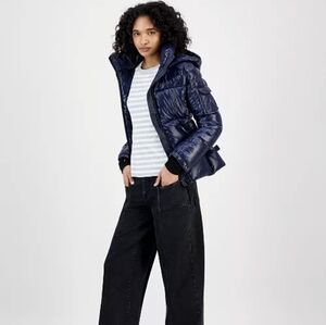 S13 Kylie Hooded Water-Resistant Puffer Coat